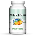 C-vitamin Complex 600 mg tillæg - Anbefalet daglig dosis C-vitamin tabletter med Lemon Bioflavonoider, Calcium & Phosphorus - immunforsvar - Pure- C Bio 600 non-GMO, VIT C Vegan 180 tabletter