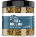 Earthborn Elements Turkey Rabarber Extract 200 Kapsler, Pure & Ufortyndet, Ingen tilsætningsstoffer