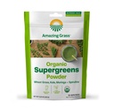 Amazing Grass Super Green Booster: Grønne Powder Smoothie Mix med Spirulina, Moringa, Hvede Græs & Kale Smoothie Booster, Chlorophyll giver grønne, 30 Servere