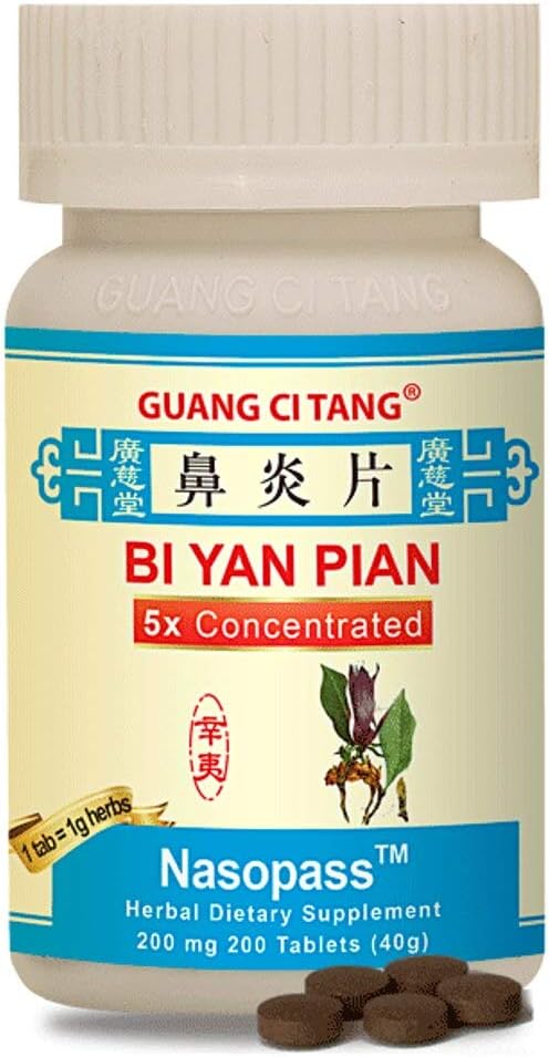 Bi Yan Pian - NasoPass - K152 / AH101P, 200 tabletter