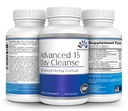 Colon Cleanse - Detox Pills for Women or Men, 15 Day Supplement with Probiotics Supplement Superfoods 15-Day Cleansers for Healthy Bowel Movements | 30 Capsules, 15 Servings