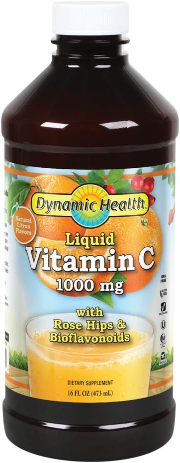 Dynamic HealthLiquid Vitamin C, 1000 mg, 16 - Ounce Flasker