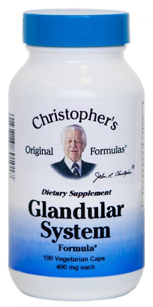 Dr. Christopher 's Formel Glandular System, 100 Greve