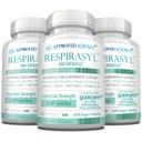 Approved Science® Respirasyl - Lung and Respiratory Support - with Quercefit, Vitamins A,C,D, BioPerine - 3 Month Supply - Made in the USA