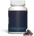 Blueprint Bryan Johnson Advanced Antioxidant Supplement - Lutein, Zeaxanthin, Lycopene, Vitamin K1, K2 - Vegankapsler til Vision, Knogle- og hjertefunktion - Opdateret formel af essentielle bløddele