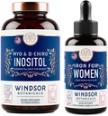 WINDSOR BOTANICALS Inositol og kvinders jernfertilitet og graviditet støtte bundle