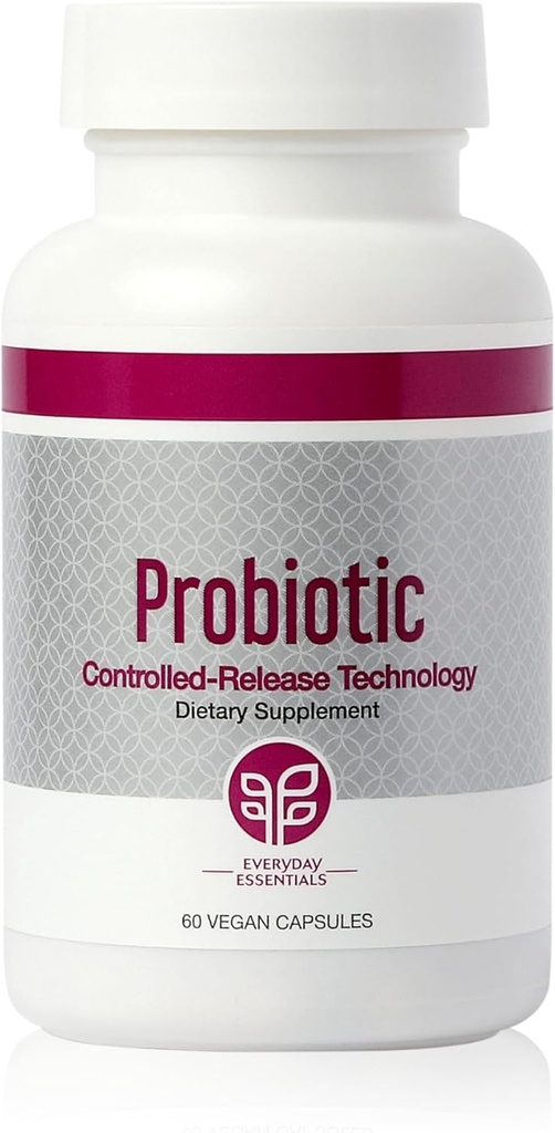 PURE Probiotic Controlled-Release Technology | 60 Vegan Capsules | Dietary Supplement for Immune & Digestive Support | Ideal for Men, Women & Kids | Promotes Nutrient Absorption
