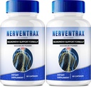 Nerventrax Brain Supplements Hukommelses- og Fokuskapsler, Nerventrax Avancerede Formel Brain Health Support Pills Maksimal Styrke Nerven Trax Alle naturlige Support Pills, Nerventrax Anmeldelser (2 Pack)