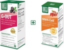 Bell Bundle - Stem Cell Kosttilskud & G- Out Uric Acid Cleanse - 25 År rundt om i verden, solgt direkte af producenten