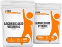 Ascorbinsyre (vitamin C) 1kg + Magnesium Citrate 1kg Bundle