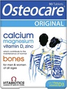 Vitabiotika Osteocare Calcium 800mg med D3-, Magnesium- og Zinkvitamin - Bone Health and Immunity Multivitamin Supplement for mænd og kvinder - 90 tabletter