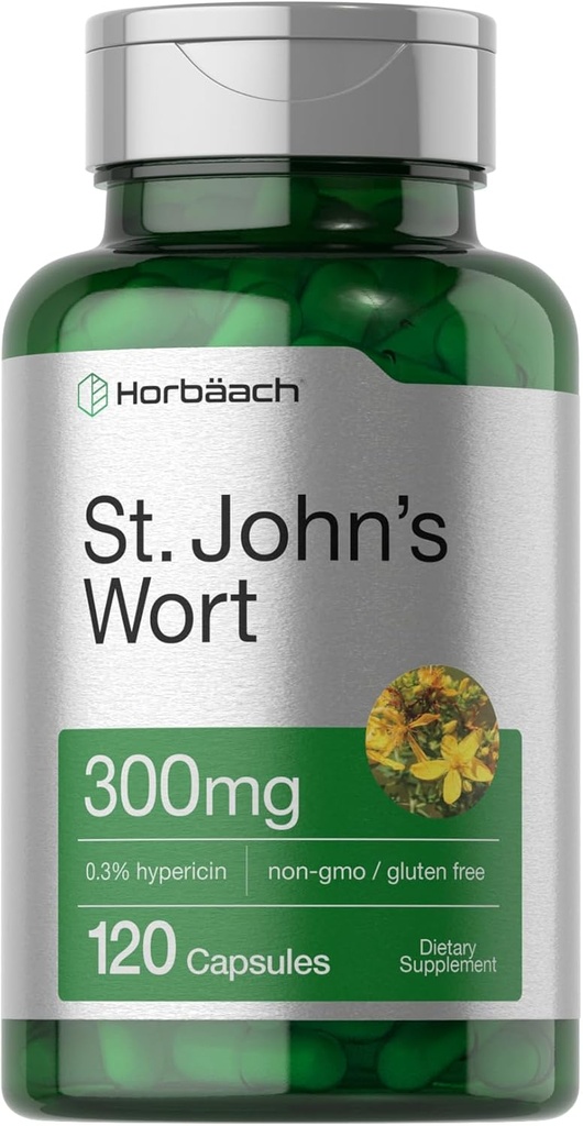 Horbäach St John 's Wort Capsules 300mg