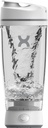 Promixx Original Shaker Flaske - Battery- drives for Glat Protein Shakes - BPA Gratis, 20oz Cup (Hvid)
