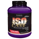 Ultimate Nutrition ISO Cool Pure Whey Protein Isolate Powder - Keto Friendly - 0 Carb 0 Fedt 0 Sukker - 23 Bedste Protein Per Servering, 5 Pounds, Cherry Berry