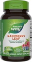 Nature 's Way Raspberry Leaf, Traditional Support for Women' s Health *, 640 mg per 2-Capsule Serving, Vegan, Non- GMO projekt Verified, 100 kapsler (Packaging May Vary)