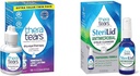 TheraTears Tør Øjenterapi Smøremiddel øjendråber til tørre øjne, 1 fl oz flaske Twin Pack & SteriLid Eyelid Cleaner og Ansigtsvask, for Irriterede Øjne, 2 fl oz Spray