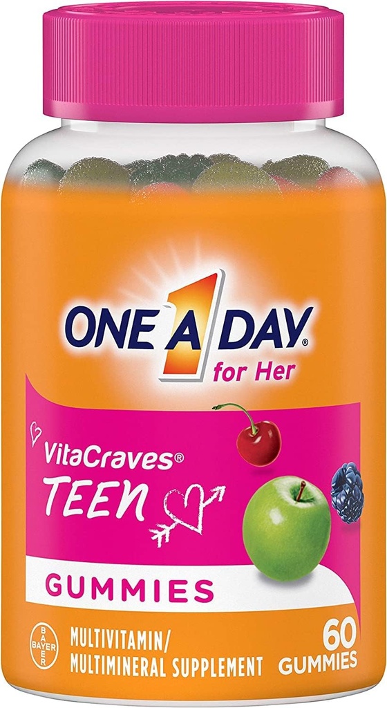 En dag Teen for hendes VitaCraves - 60 Gummies