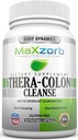MaXzorb Nutrition Maxzorb Thera- Colon Cleanse: Gentle fordøjelsesstøtte til en sundere, afbalanceret livsstil - 90 kapsler