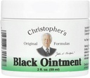 Christopher 's Original Formulas Black Tegning Salve, Natural Herbal Tegning Salve Salve, 2 oz