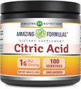 Amazing Formulas Citronsyre Pulver Supplement • 124; 1 Gram • 124; Unflavored • 124; Non- GMO • 124; Gluten- Free • 124; Made in USA (1 Pack, 100 Grams)