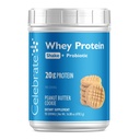 Fejre Vitamin Rebuild Protein Powder med Probiotika & Prebiotika - 20g Whey Isolate Protein, High Fiber, for Post Bariatric Kirurgi Patienter - PB Cookie (15 Servere)