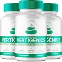 Vertigenics Brain Supplements for Memory and Focus Capsules, Vertigenics Advanced Formel Brain Health Support - Maksimal styrke Nootropics Verti Genics Alle naturlige support anmeldelser (3 Pack)