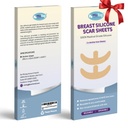 Brystkirurgi Inddrivelse Essentials - Bryst Silicone Scar Sheets til Comfort og Healing - Ideel til post-Op Wear Essentials
