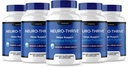 (5 Pack) Neuro Thrive Brain Supplement, Neuro Thrive for Memory, Neuro Thrive PQQ til at reducere negative virkninger af Brain Fog, Neuro Thrive Cognitive Function, NeuroThrive Anmeldelser Neuro- Thrive (300 Cap)