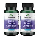 Swanson Triple Boron Complex - Natural Bone Health & Joint Support - Mineral Supplement Feating Citrate, Aspartate & Glycinate - (250 kapsler) 2 Pack