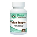 Peak Vision Support Eye Health Supplement - Lutein og Zeaxanthin Supplement for Eye Træthed, Blå Lysbeskyttelse - fremmer sunde øjne og klar vision (30 Servere)