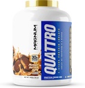 Magnum Nutracatives Quattro Whey Protein Powder, Peanut Butter Cup 4lb - Premium Protein Isolate Blend til muskel vækst og inddrivelse
