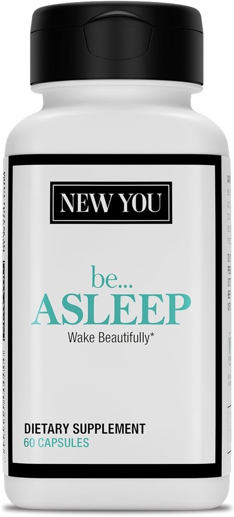 Nyligt, at du sover. Søvntillæg med 5 nøgleingredienser: Melatonin, L- Theanin, Kamille, Magnesium & vitamin B6. være Asseep Hurtigere & Stay Asseep Længere (60 Vegan kapsler, 30 - Servering)