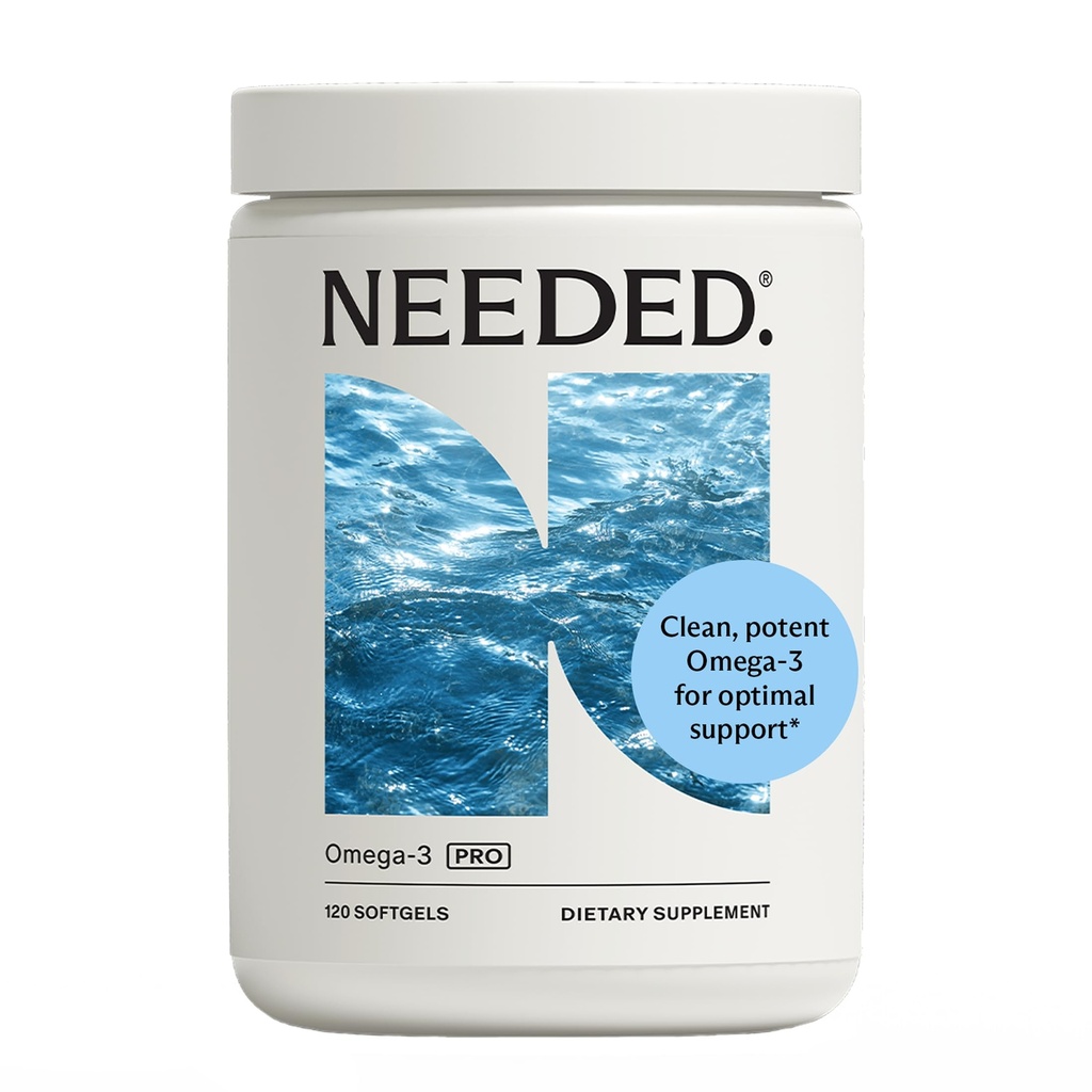 Det var nødvendigt. Prenatal Omega-3 - høj potens dosis af bæredygtigt souced Fish Oil, 1000mg DHA, 1000mg EPA, indkapslet i en Gelatin- Free, Plant- Based Softgel Shell