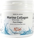 Nizen Marine Collagen Pure Powder, hydrolyserede peptider Easy- to- Digest Aminosyrer supplement. Uden smag. Ikke-klumpende. Lavet i Japan. 5, 29oz