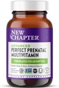 Nyt kapitel Avanceret perfekt prenatale vitaminer, 96ct, Lavet med økologiske, non-GMO ingredienser til sund baby & mor - Folate (methylfolat), Whole- Mad Gæret Jern, Vitamin D3 + Ginger