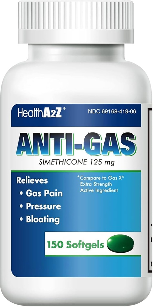 HealthA2Z ® Gas Relief Simethicone