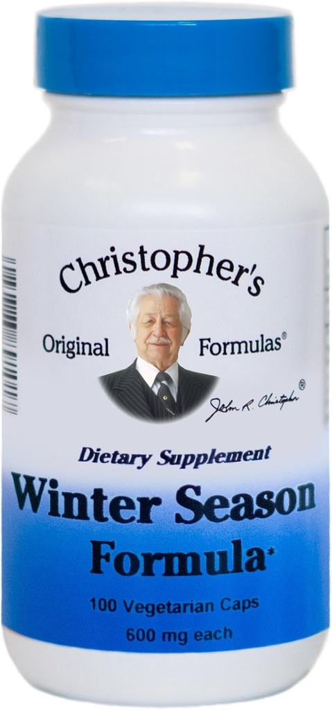 Christopher 's originale formler vintersæson formel, 100 vegetariske kapsler