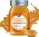 Irish Sea Moss Gel Raw Organic Sea Moss med Irish Moss, 15OZ Natural Sea Moss Gel (gurkemeje)