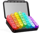 Asprink Pill Organizer 3X en dag - Medicin Pill Organizer - Ugentlig Pill tilfælde - Daily Pill Box 7 Dag Organizer Container til vitaminer og medicin