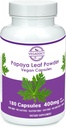 Papaya Leaf Powder 124; 340mg Kapsler 124; ethycally opkøbte 124; Platelet Support • 124; Gluten & Lactose Gratis • 124; Soy- Free • 124; Ingen tilsætningsstoffer • 124; Non- GMO • 124; Vegan • 124; Nutritional Supplement • 124; Kosttilskud (180X)