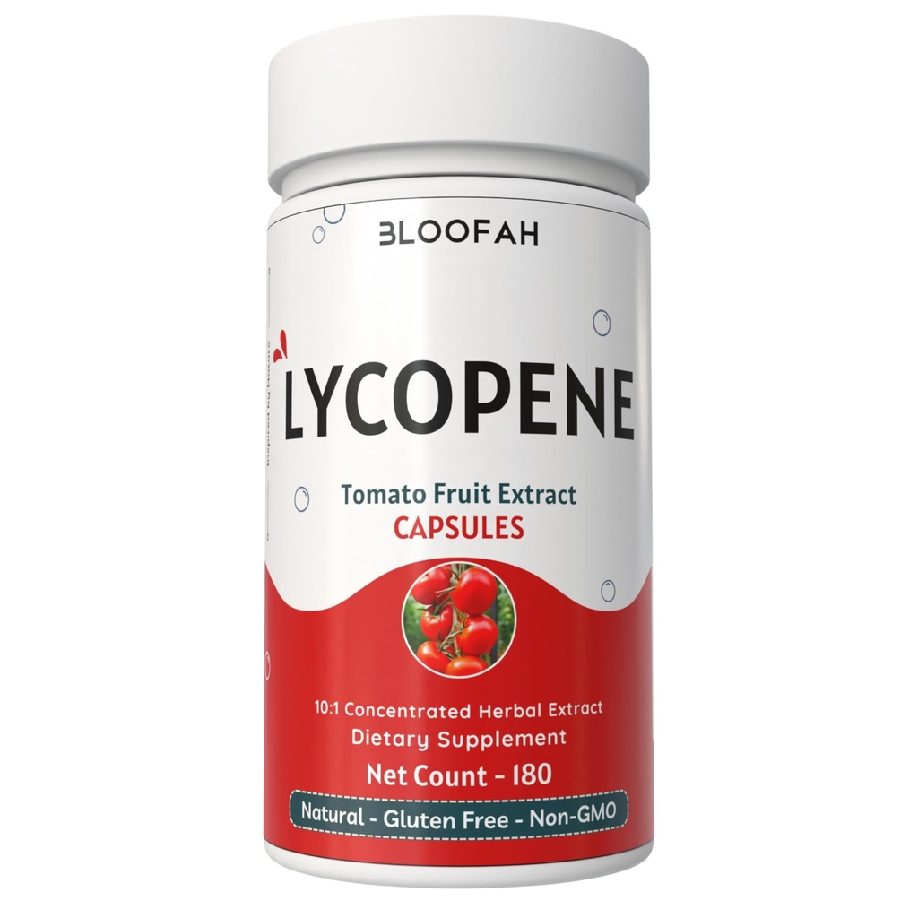 Lycopene Tomato Extract 500 mg kapsler