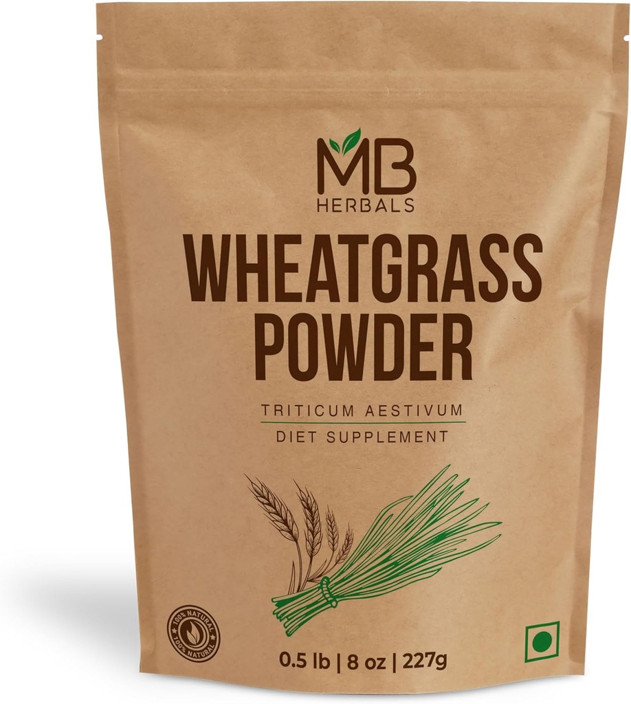 MB Herbals Wheatgrass Powder 8 oz (1 / 2 LB)