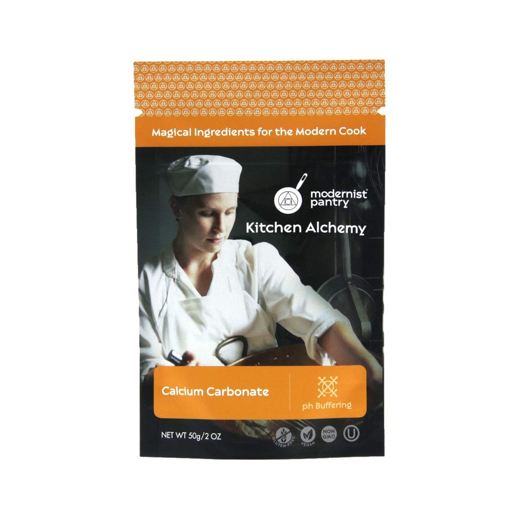 Pure Calcium Carbonate ⊘ Non-GMO Gluten-Free Vegan OU Kosher Certified - 50g/2oz