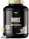REDCON1 MRE Protein Powder, Vanilla Milkshake - Meal Erstatning Protein Blend Lavet med MCT Oil & Whole Foods - Protein med naturlige ingredienser til hjælp i muskel Inddrivelse (25 Servere)