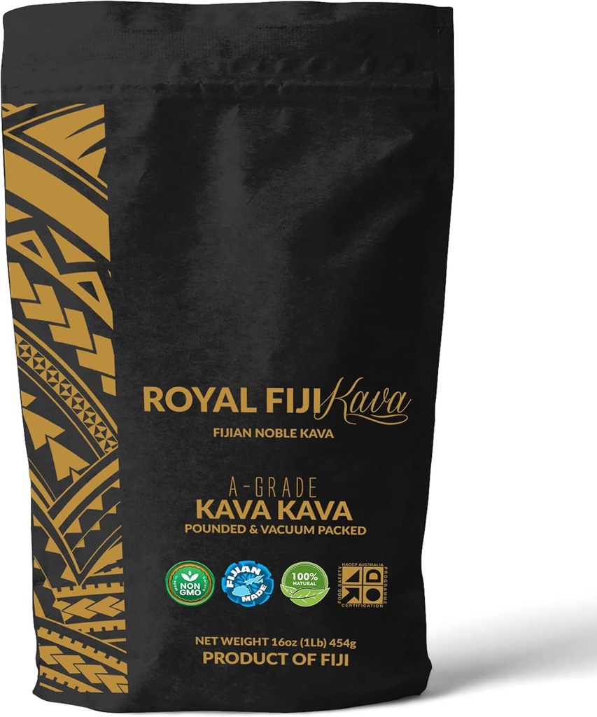 Pulver 1LB A- Grade Kava- Kava Root til afslapning & Mood Support Modne Organic Fijian Kava
