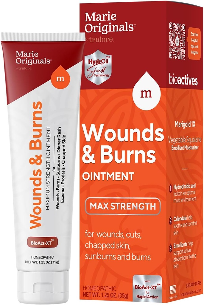 Marie Originals All- Natural Skin Repair and Burn Cream Salve