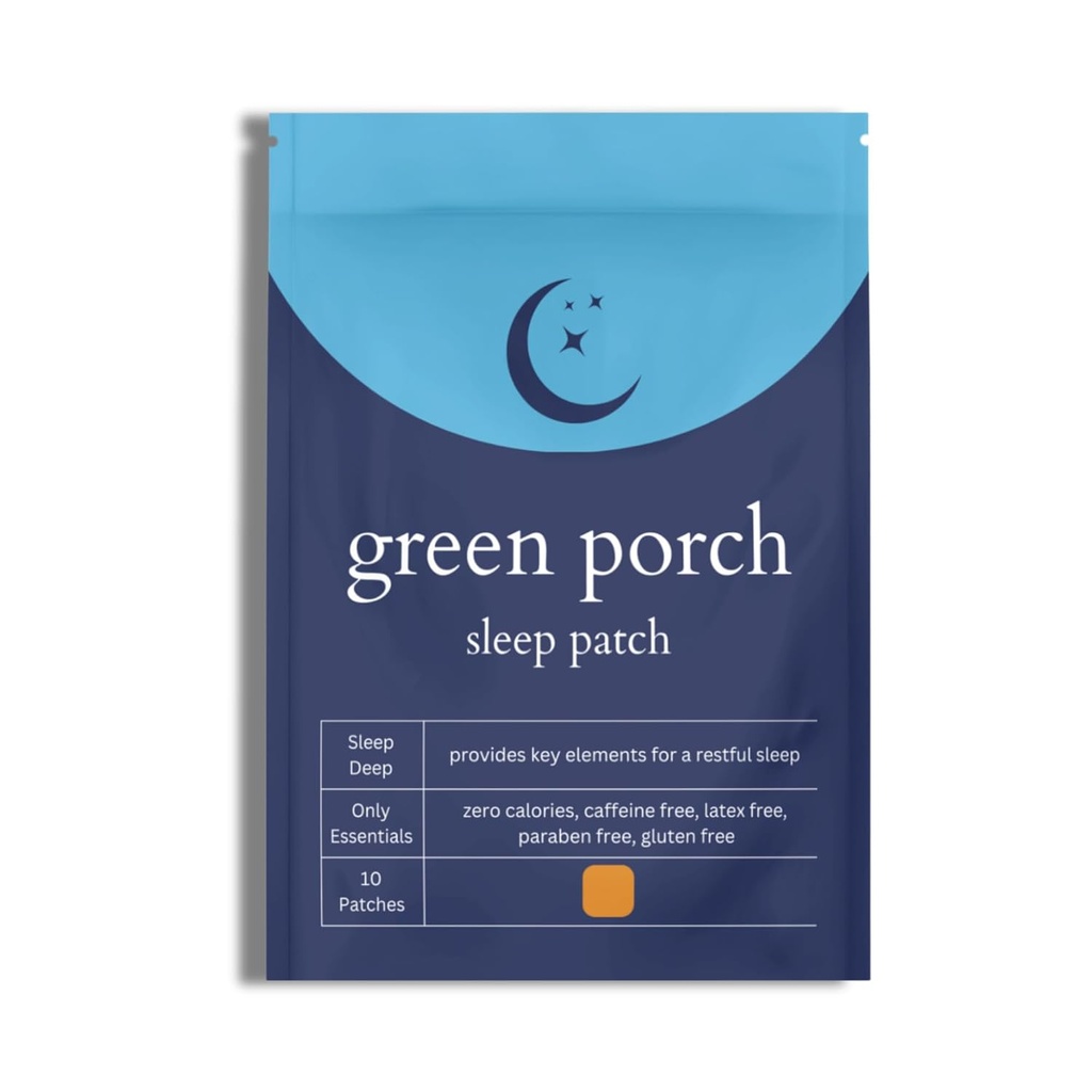 Sleep Patches - Natural Nighttime Support med Melatonin, Magnesium & L- Theanine Dec124; Skin- Friendly, Vandtæt & Nem at bruge Dec124; fremmer afspænding for en rolig nat & genopfrisket morgen