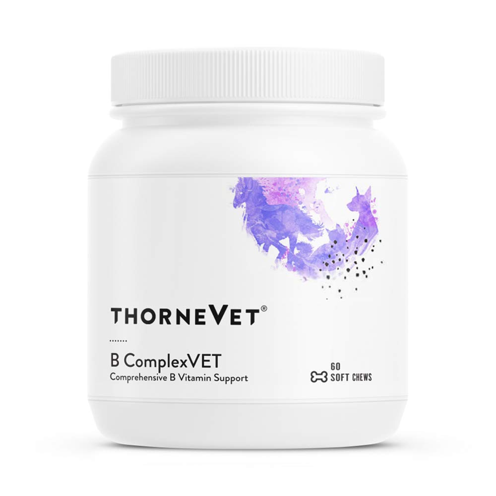 ThorneVET B ComplexVET - vitamin B Complex støtte til hunde & katte - 60 bløde tykkere