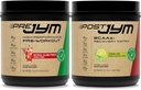 JYM Pre Workout, Post Workout, og BCAA Muscle Building Kosttilskud Bundle med Pre JYM Powder, Post JYM Aktiv Matrix, 30 Servering Hver