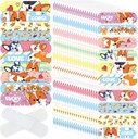 Patelai 300 stykker Kids Bandages Bulk 10 Styles Børne 's Adhesive Fleksibel Farverige Cute Cartoon Bandages Vandtæt Breathable Stickers Beskyttelsesskafter for Piger Drenge (Dog)